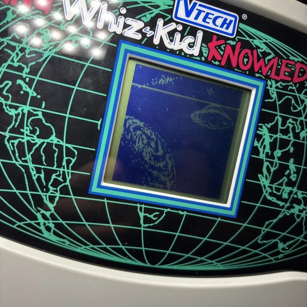 Vtech Talking Whiz Kid Knowledge Ball‎ For Ages Works VINTAGE Learning Notebook